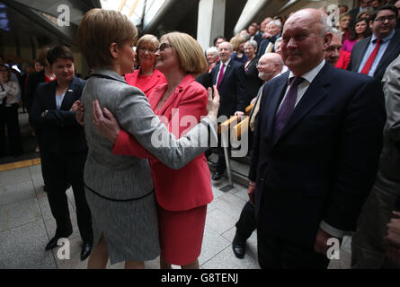 Schottisches Parlament-Auflösung Stockfoto