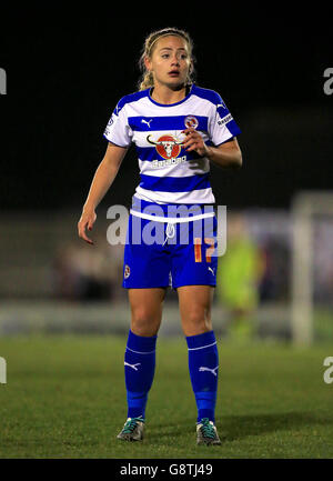 Arsenal Ladies V Lesung Damen - FA Damen Superliga - Boreham Wood Fußballplatz Club Stockfoto