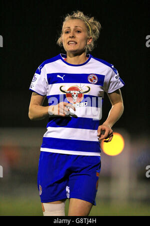 Arsenal Ladies V Lesung Damen - FA Damen Superliga - Boreham Wood Fußballplatz Club Stockfoto