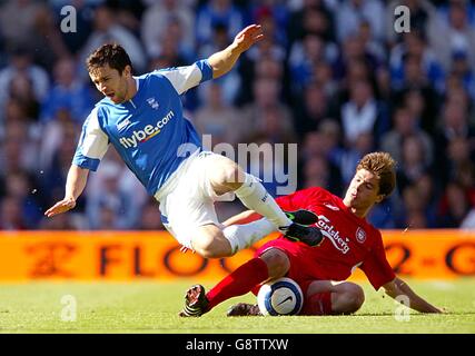 Fußball - FA Barclays Premiership - Birmingham City V Liverpool - St. Andrews Stockfoto