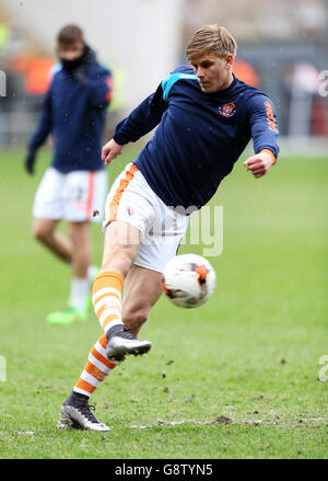 Blackpool / Southend United - Sky Bet League One - Bloomfield Road. Brad Potts, Blackpool Stockfoto