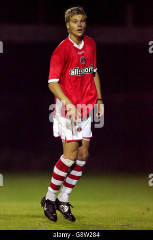 Fußball - Barclays Reserve League South - Charlton Athletic V Crystal Palace - Blick auf den Park Road Stockfoto