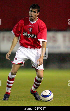 Fußball - Barclays Reserve League South - Charlton Athletic V Crystal Palace - Blick auf den Park Road Stockfoto