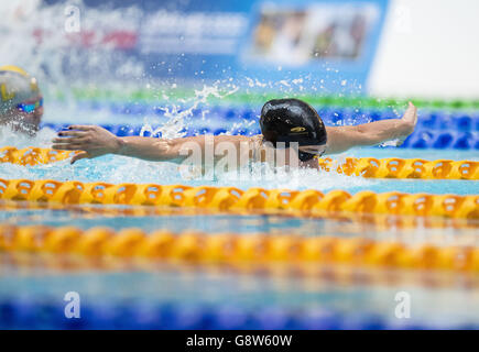 British Swimming Championships - Tag drei - Tollcross internationale Schwimmzentrum Stockfoto