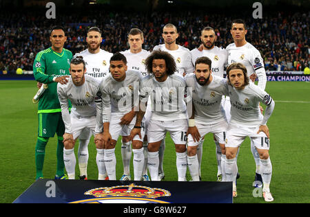 Real Madrid V VfL Wolfsburg - UEFA Champions League - Viertel-Final - Rückspiel - Santiago Bernabeu Stockfoto