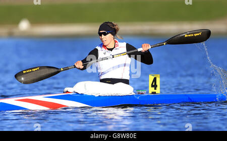 Team GB Olympischen Sprint Selection Trials - nationales Wassersportzentrum Stockfoto