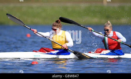 Team GB Olympischen Sprint Selection Trials - nationales Wassersportzentrum Stockfoto