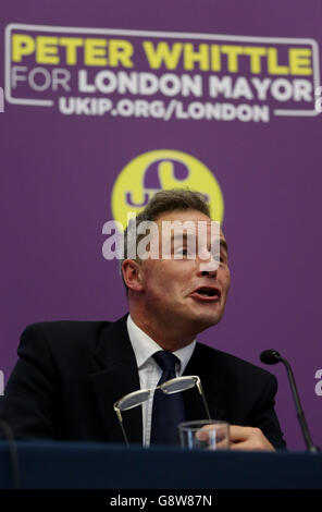 Londoner Bürgermeister-Wahl Stockfoto