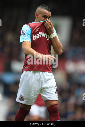 West Ham United / Arsenal - Barclays Premier League - Upton Park. Dimitri Payet von West Ham United Stockfoto