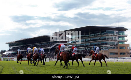 Die April - Tag eins - treffen Cheltenham Rennen Stockfoto