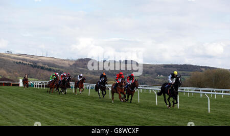 Die April - Tag eins - treffen Cheltenham Rennen Stockfoto