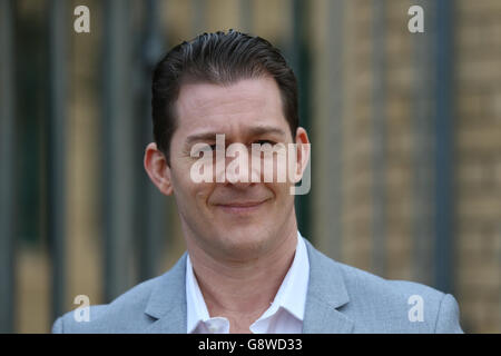 Jeremiah Mathis Thede Gerichtsverfahren Stockfoto