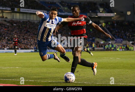 Brighton und Hove Albion V Queens Park Rangers - Sky Bet Meisterschaft - AMEX Stadion Stockfoto