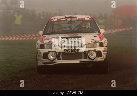 Rallye - Netzwerk Q RAC Rallye - Cheltenham Stockfoto