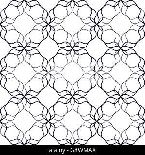 Art-Deco-lineares Muster Stock Vektor