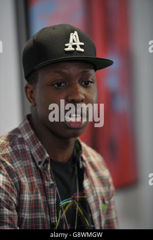 Jamal Edwards, Gründer von SBTV. Konferenz der European Alliance of News Agencies (EANA), Grange Tower Hotel, London. Stockfoto