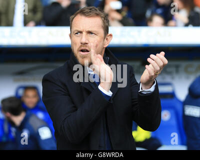 Reading V Birmingham City - Sky Bet Championship - Madejski Stadium. Birmingham City Manager Gary Rowett Stockfoto