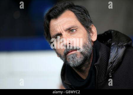 West Bromwich Albion gegen Watford - Barclays Premier League - The Hawthorns. Watford-Managerin Quique Sanchez Flores vor dem Spiel der Barclays Premier League im Hawthorns, West Bromwich. Stockfoto