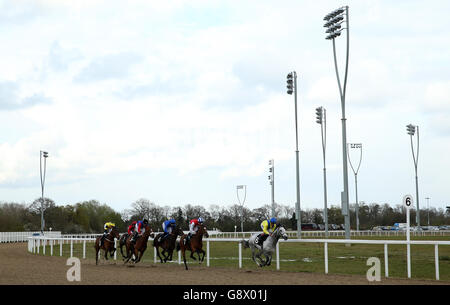 Chelmsford City Rennbahn - Dubai Duty Free Trials Frühlingswochenende - Dubai Duty Free Frühling Samstag Stockfoto