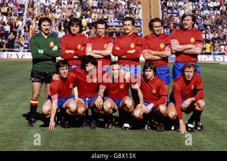 Fußball - Welt Cup Argentinien 1978 - Gruppe drei - Spanien / Österreich - José Amalfitani Stadium Stockfoto