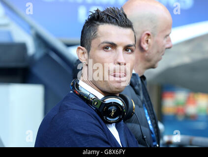 Manchester City gegen Real Madrid - UEFA Champions League - Semi-Final - Hinspiel - Etihad Stadium Stockfoto