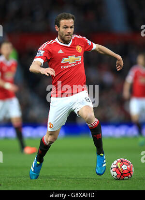 Manchester United / Crysal Palace - Barclays Premier League - Old Trafford. Juan Mata, Manchester United. Stockfoto