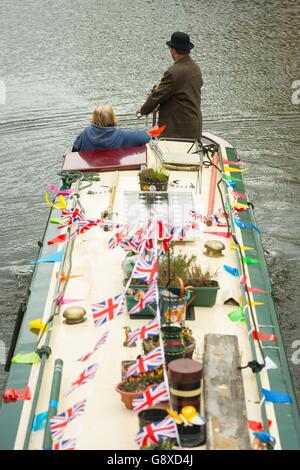 Canalway Kavalkade Festival Stockfoto