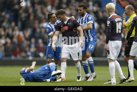 Brighton and Hove Albion gegen Derby County - Sky Bet Meisterschaft - AMEX Stadion Stockfoto