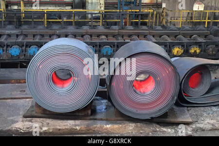 Stahlkrise Stockfoto