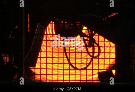 Stahlkrise Stockfoto