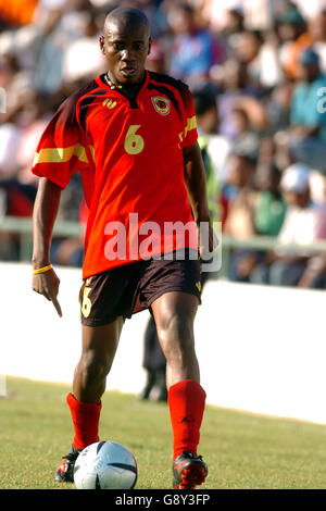 Fußball - International freundlich - Angola / Kapverdische Inseln - Estadio Jose Gomes. Asha, Angola Stockfoto