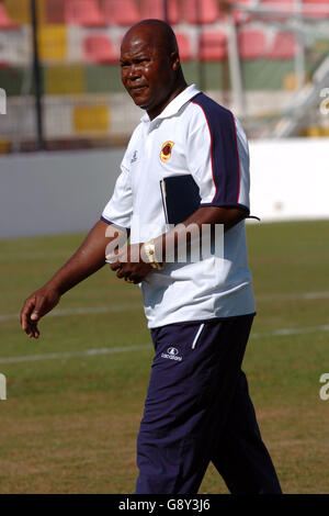 Fußball - International freundlich - Angola / Kapverdische Inseln - Estadio Jose Gomes. Angola-Coach Oliveira Goncalves Stockfoto