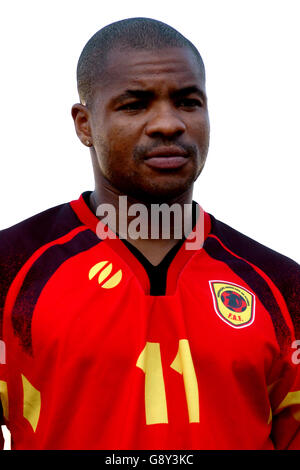 Fußball - International freundlich - Angola / Kapverdische Inseln - Estadio Jose Gomes. Freddy, Angola Stockfoto