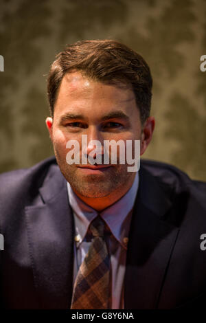 Anthony Joshua V Dominic Breazeale Pressekonferenz - Hilton Syon Park Stockfoto