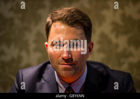 Anthony Joshua V Dominic Breazeale Pressekonferenz - Hilton Syon Park Stockfoto