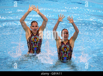 Europäische Aquatics Championships - Tag zwei Stockfoto