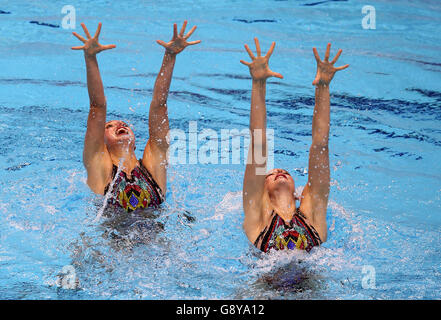 Europäische Aquatics Championships - Tag zwei Stockfoto