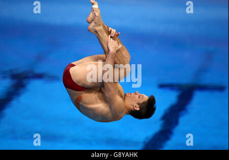 Europäische Aquatics Championships - Tag zwei Stockfoto