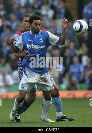 Fußball - FA Barclays Premiership - Birmingham City gegen Aston Villa - St. Andrews Stockfoto