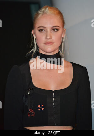 Tokio, Japan. 29. Juni 2016. Maika Monroe, 29. Juni 2016, Tokio, Japan: Schauspielerin Maika Monroe besucht die Pressekonferenz für "Independence Day: Wiederaufleben" auf die Tokyo Skytree in Tokyo, Japan am 29. Juni 2016. Bildnachweis: Aflo Co. Ltd./Alamy Live-Nachrichten Stockfoto