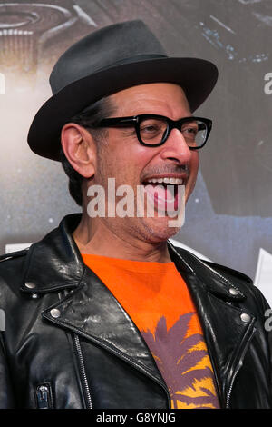 Tokio, Japan. 30. Juni 2016. Schauspieler Jeff Goldblum besucht eine besondere Werbeveranstaltung für Independence Day: Wiederaufleben in Roppongi Hills Arena am 30. Juni 2016, Tokio, Japan. Die Besetzung des Films erschien auf der Bühne, während ein besonderes Ereignis für die Fortsetzung der 1996 Film Independence Day Fans zu begrüßen. Der neue Film wird am 9. Juli in Japan veröffentlicht werden. Bildnachweis: Rodrigo Reyes Marin/AFLO/Alamy Live-Nachrichten Stockfoto