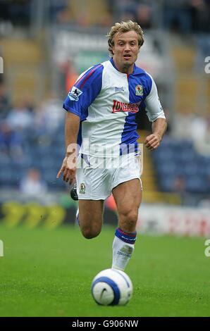 Fußball - FA Barclays Premiership - Blackburn Rovers gegen Birmingham City - Ewood Park. Michael Gray Von Blackburn Rovers Stockfoto