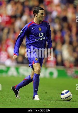 Fußball - FA Barclays Premiership - Middlesbrough / Manchester United - The Riverside Stadium. John O'Shea, Manchester United Stockfoto