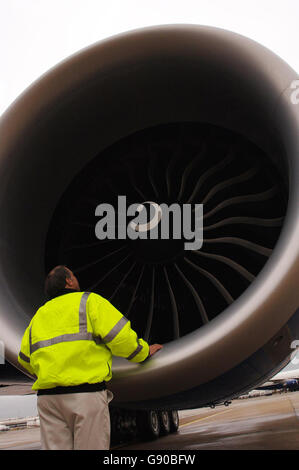 Luft-Boeing Stockfoto