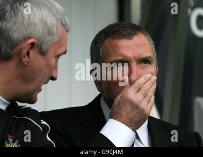 Fußball - FA Barclays Premiership - Newcastle / Sunderland - St James Park. Graeme Souness, Manager von Newcastle United Stockfoto