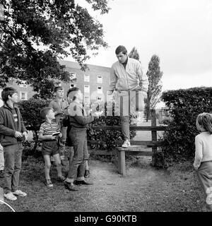 Fußball - Welt Cup England 1966 - BR Deutschland - Welwyn Garden City, Hertfordshire Stockfoto