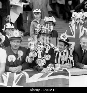 England / West Deutschland - 1966 WM-Finale - Wembley-Stadion Stockfoto