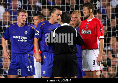 Fußball - Carling Cup - 3. Runde - Chelsea V Charlton Athletic - Stamford Bridge Stockfoto