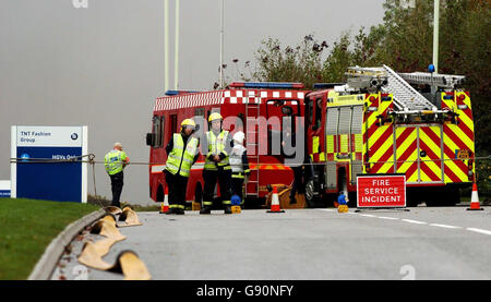 Feuer-Primark Stockfoto