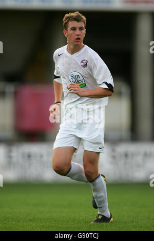 Fußball - freundlich - Hereford United gegen Wrexham Stockfoto